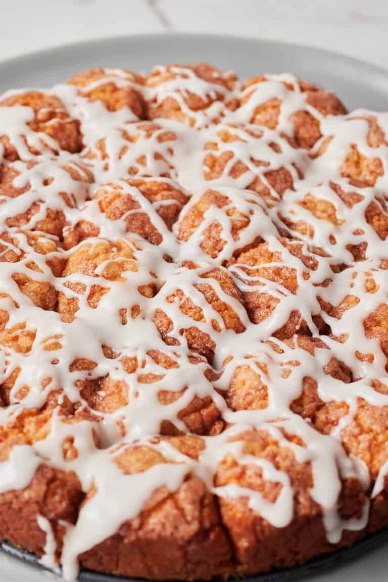 Gluten free monkey bread bake in balance